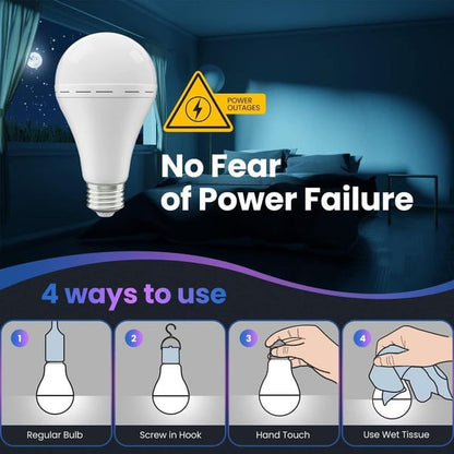 Portable Rechargeable Emergency Led Light Bulbs Big Sale
