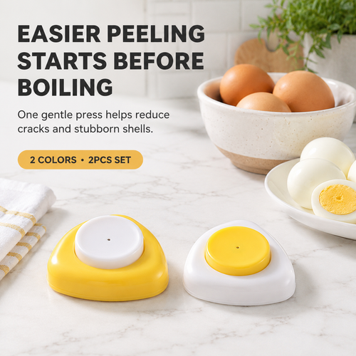 🔥Last Day of the Sale🔥 Buy 3 Get 2 Free—$4.59 Each—Egg Piercer Fewer Cracks Easier Peeling