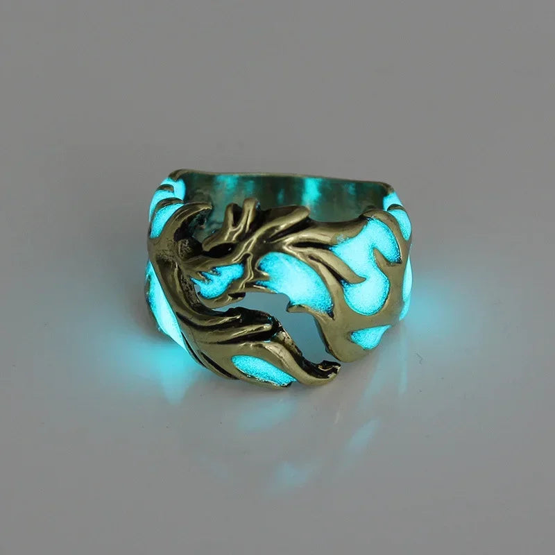 THE NOCTURNAL DRAGON EMBERS RING
