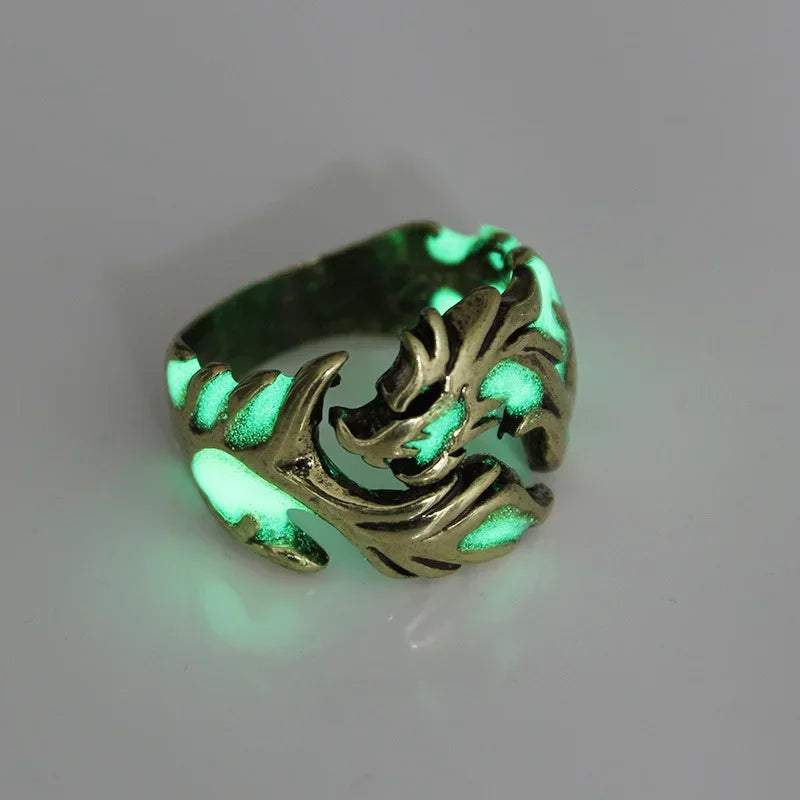 THE NOCTURNAL DRAGON EMBERS RING